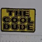 The Cool Dude - Club Harley Biker Funny Motorcycle Iron On Small Patch