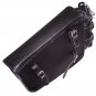 Leather Motorcycle Swing Arm Bag Solo Side Saddlebag for Harley Softail