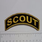 Scout Club Harley Biker Funny Motorcycle Iron On Small Patch