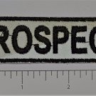 Prospect Outlaw Biker Funny Motorcycle Iron On  Small Patch
