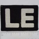 LE Club Outlaw Biker Funny Motorcycle Iron On Small Patch