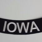 Iowa - Bottom Rocker Iron on Harley Military Club Back Patch