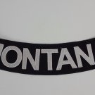 Montana - Bottom Rocker Iron on Harley Military Club Back Patch