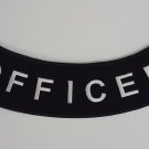 Officer - Bottom Rocker Iron on Harley Military Club Back Patch