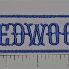 Redwood Club Outlaw Biker Funny Motorcycle Iron On Small Patch