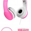 Foldable Premium Volume Limited Wired Headphones Soft Padded Headband For Kids