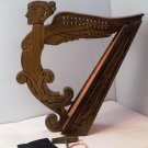 12 string Angel Shape Harp with Free Bag, Tuning Key and Strings