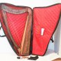 22 strings Lever harp Rose Wood Celtic Design New with Padded Gig Bag, Tuning Ke
