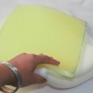 Motorcycle Memory Foam Gel cushion Insert color yellow 8x7x9