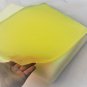 Motorcycle Memory Foam Gel cushion Insert color yellow 8x7x9