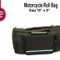 water proof Motorcycle Roll Bag Safety Reflective Stripping with rain cover