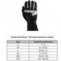 Gauntlet style Genuine leather motorcycle gloves Black size S