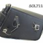 Motorcycle single strap swingarm bag 2 Pin buckle three adjustable strap