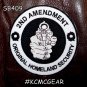 Small Patch 2nd Amendment Gun Control Iron on for Biker Vest