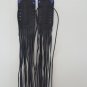 Motorcycle Leather Brake Clutch Lever Covers with Gel & fringes