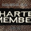 CHARTER MEMBER Small Patch for Vest jacket SB611
