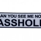 CAN YOU SEE ME NOW REFLECTIVE Patch for Vest Jacket