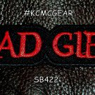 Bad girl for Women's Biker Jacket and Vest Small Patch SB422
