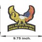 All Gave Some Gave all Eagle Center Patch Large for Vest Jacket