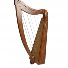 22 Strings LEVER Harp Metal LEVERS Free Carrying Case
