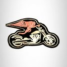 Angel on Motorcycle Small Patch Iron on for Biker Vest SB820