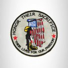 HONER THEIR SACRIFICE Iron on Small Patch for Biker Vest SB920