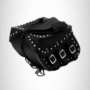 Motorcycle Detachable Saddlebag 3 Strap for Harley Dyna and Softail SAD551