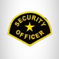 SECURITY OFFICER Iron on Small Patch for Biker Vest SB847
