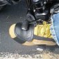 Leather motorcycle shoe boot protecter shifter scuff