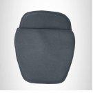 Motorcycle Driver Seat Gel Pad Front Seat Cushion with Memory Foam Black
