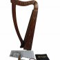 Celtic Harp Rosewood 17 Strings New with Bag, Extra Strings & Tuning Key