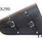 Motorcycle Tow Strap Leather Swingarm Bag for Harley Sportster XL1200X 48