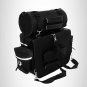 Motorcycle Sissy Bar Bag with 2 Piece T Bag Set Reflective Strip