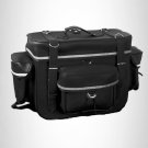 Motorcycle Sissy Bar Bag Two-Piece Luggage Three External Pockets Reflective SBT