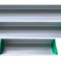 16" 40CM Silk Screen Printing Emulsion Scoop Coater Aluminum Coating Tools DIY