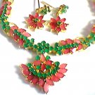 Ruby and emerald set