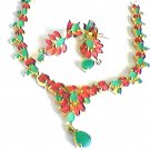 Ruby and emerald set