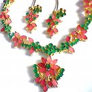 Ruby and emerald set