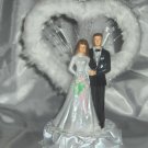 Faux Fur Wedding Cake Topper - HP3725