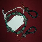 Multi green and turquoise jewelry set