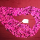 Multi pink dew drop infinity scarf