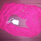 Rose colored dew drop infinity scarf