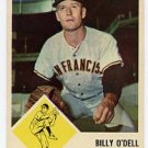 Billy O'Dell 1963 Fleer #66