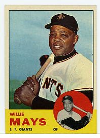 Willie Mays 1963 Topps #300