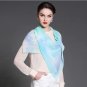 Silk Scarf silk georgette scarf Pale gradient scarf beach Sunscreen/ Soft charm Aurora/women shawl