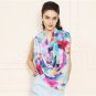 2014 new colorful geometric blocks of color large size large square silk scarf
