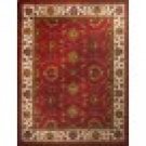 Traditional Rug Hand Tufted Red