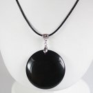 Black Fashion Necklace with Pendant