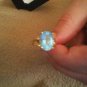 BLUE Topaz Ring