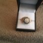 Mens Diamond and Sapphire Ring